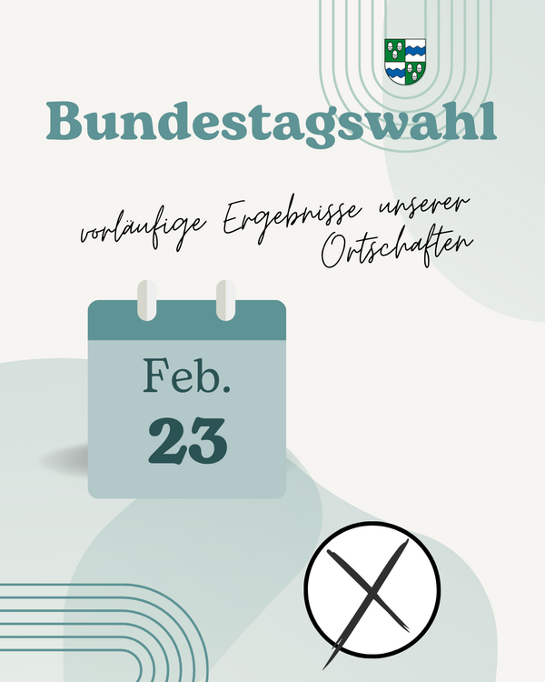 Bild vergrößern: BW 25 - ergebnisse ortschaften