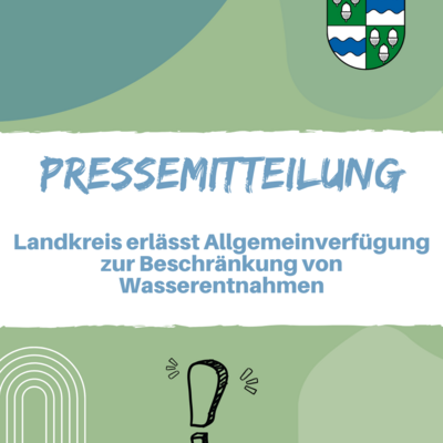 Pressemitteilung - ALGV Wasser