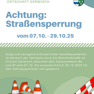 Pressemitteilung - 2025.10.01 - bauarbeiten gerwisch bea