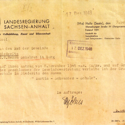 Bild vergr&ouml;&szlig;ern: Brief Landesregierung
