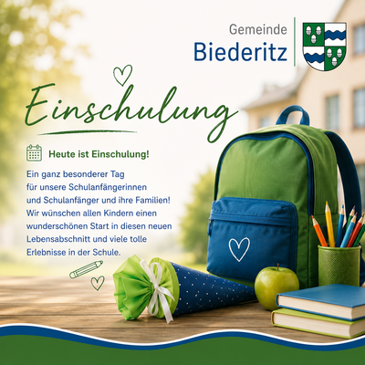 Pressemitteilung - 2026.08.15 - Schulanfang 1