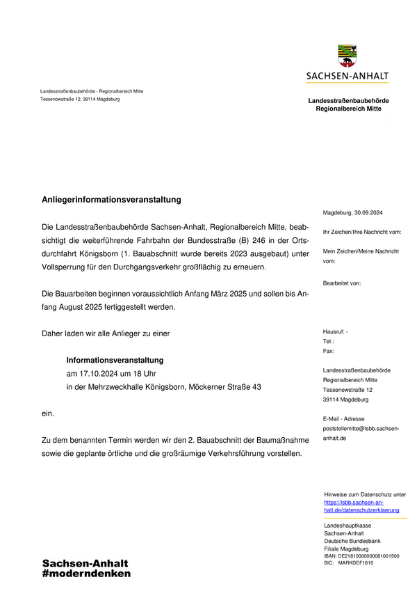 Bild vergrößern: 2024.09.30_Anschreiben Anwohner Knigsborn
